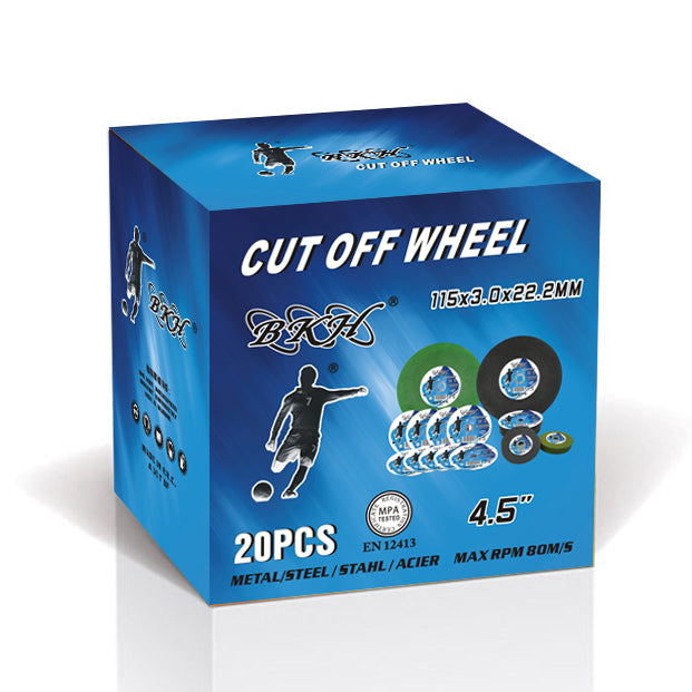 Cut Off Wheel Metal BKH 115x3x22.2mm 4.5" Cutting Disc Metal and Steel