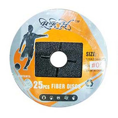 Sand Abrasive Fiber Paper Disc Black For Stone 125mm 5"  Aluminum Oxide